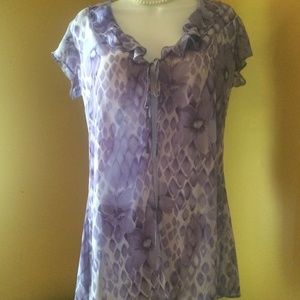 Victoria’s Secret Sz M cover-up purple lavender